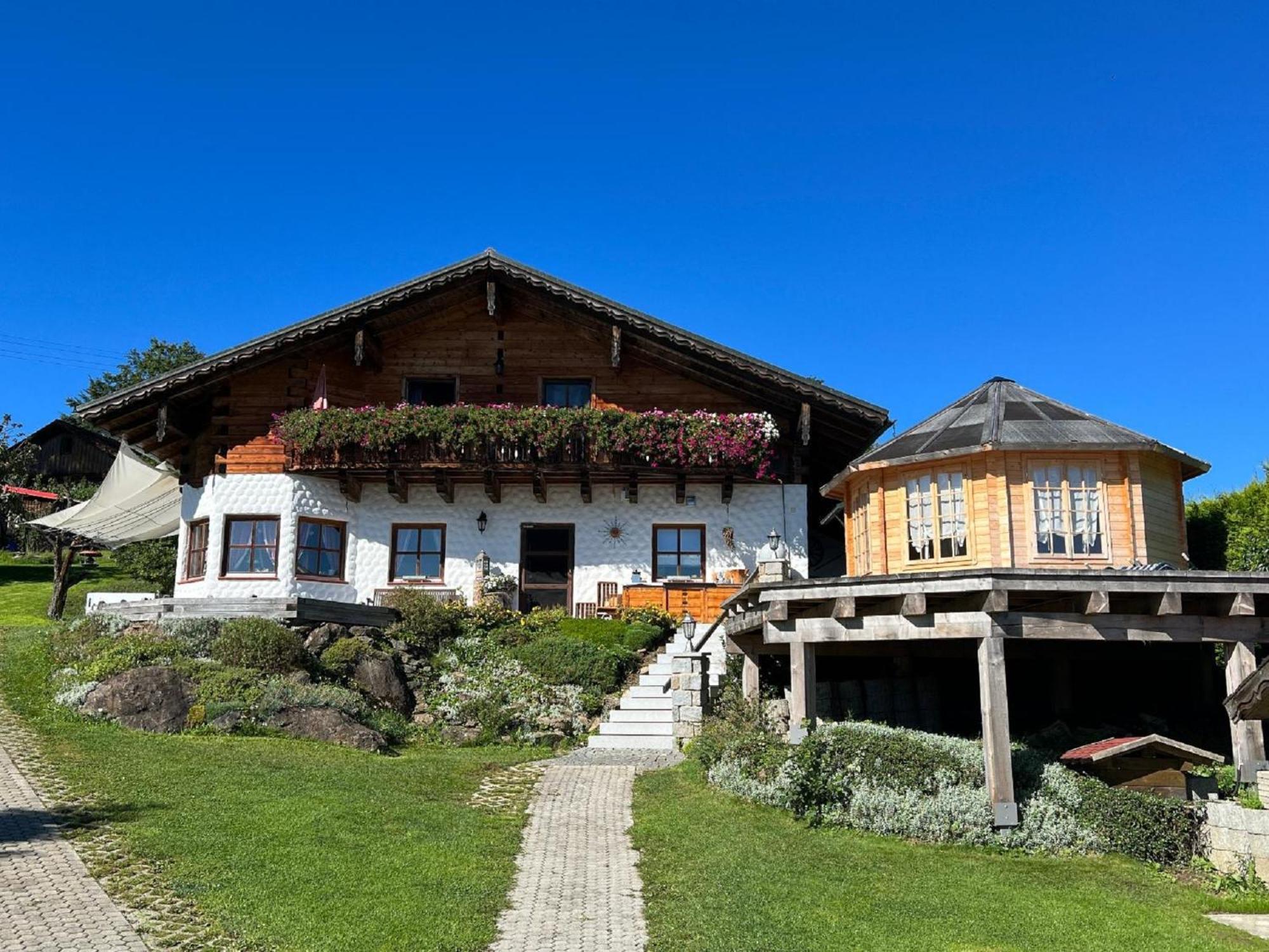 Ferienwohnung Auszeit Sankt Oswald-Riedlhuette Exterior foto